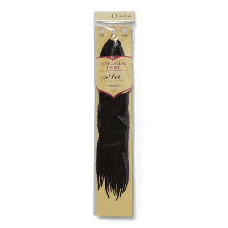AuDela Senegalese Twist Braiding Hair - Black