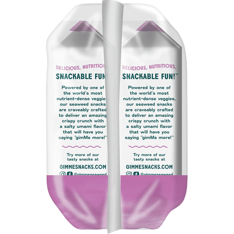 gimMe Roasted Teriyaki Seaweed Snacks Value Pack