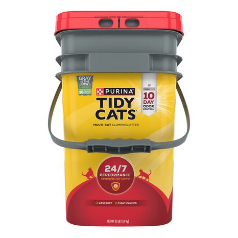 Purina Tidy Cats Clumping Cat Litter, 24/7 Performance Multi Cat Litter