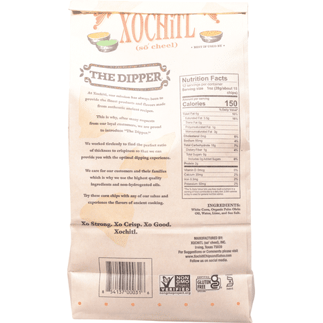 Xochitl White Corn Chips, The Dipper