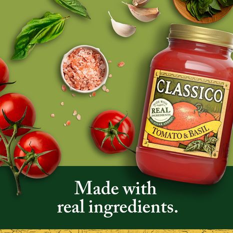 Classico Tomato & Basil Spaghetti Pasta Sauce