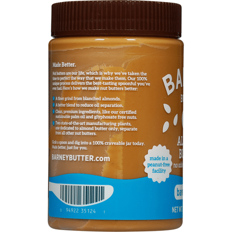 Barney Butter Bare Smooth Almond Butter