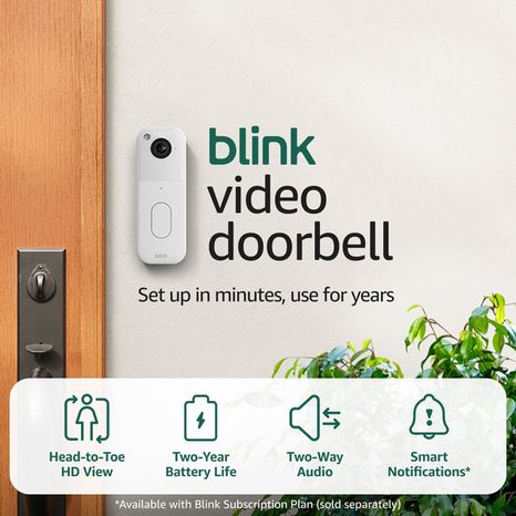 Blink Battery Powered Video Doorbell
