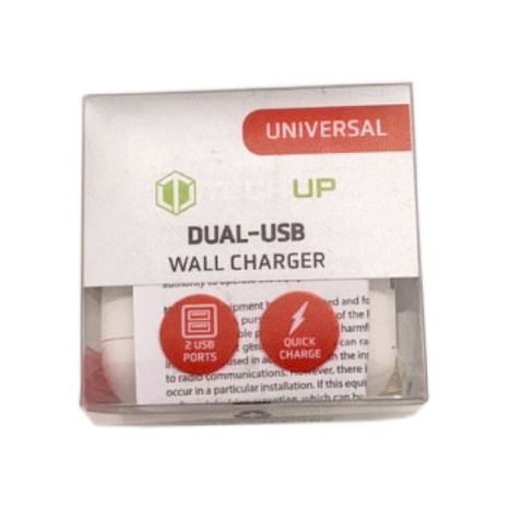 Techiva Dual Port USB A Wall Chargers