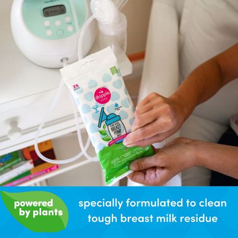 Dapple Plant-Based Breast Pump Wipes