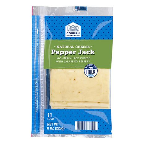 Coburn Farms Pepper Jack Sliced Cheese