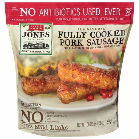 Jones Dairy Farm Fully Cooked Pork Sausage Links