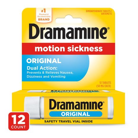 Dramamine Motion Sickness Relief Original Formula