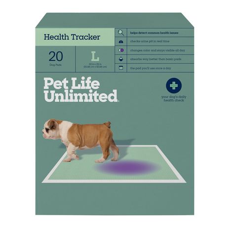 Pet Life Unlimited Health Tracker Dog Pads