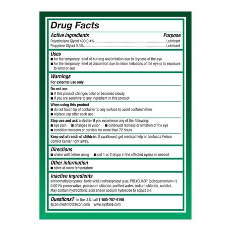 SYSTANE Sterile Lubricant Eye Drops