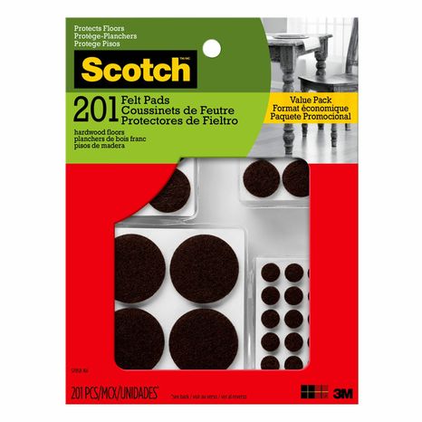 Scotch Felt Kit - Brown - 3/8" & 1.5"