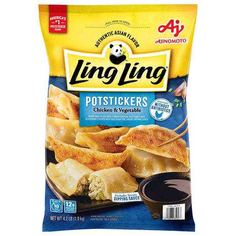 Ling Ling Potstickers, Chicken & Vegetable