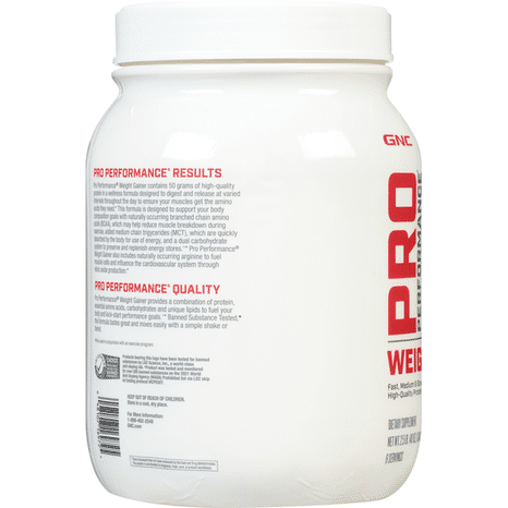 GNC Weight Gainer, Vanilla Ice Cream
