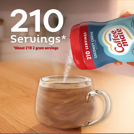 Coffee mate Coconut Crme Flavored Powdered Coffee Creamer