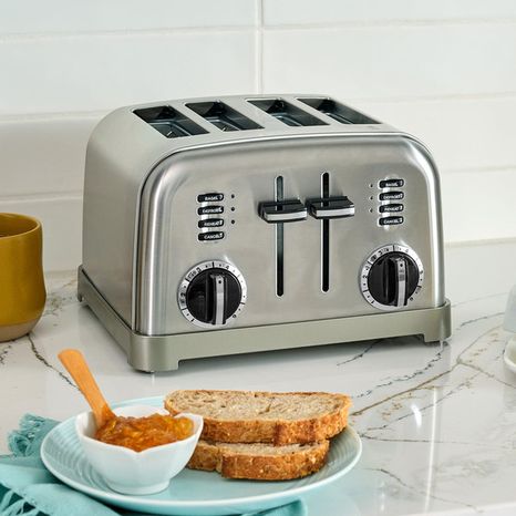 Cuisinart Toaster, 4-Slice, Classic Metal