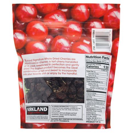 Kirkland Signature Dried Cherries, 567 g