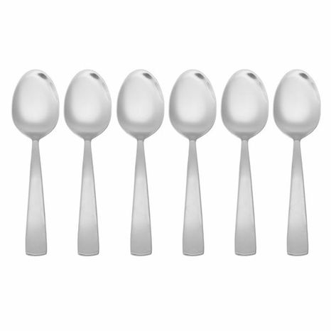 Pfaltzgraff Teaspoons, Danford, Premium Stainless Steel, Set of 6