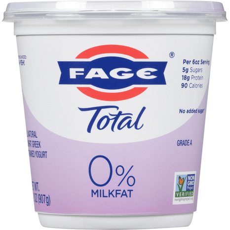FAGE 0%, Plain Greek Yogurt