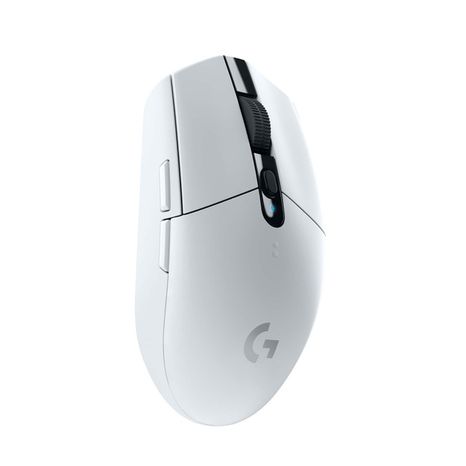 Logitech G305 LIghtspeed Wireless Optical 6 Programmable Button Gaming Mouse with 12,000 DPI HERO Sensor - White