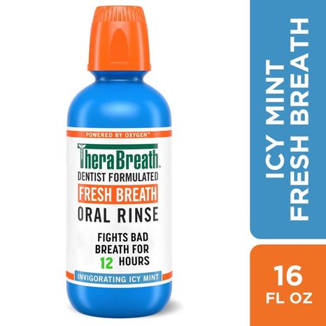 TheraBreath Invigorating Icy Mint Fresh Breath Oral Rinse