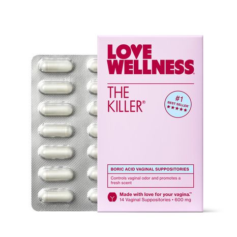 Love Wellness The Killer: Boric Acid Suppositories