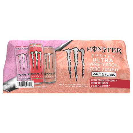 Monster Variety Pack Zero Sugar Ultra Assorted Energy Drink