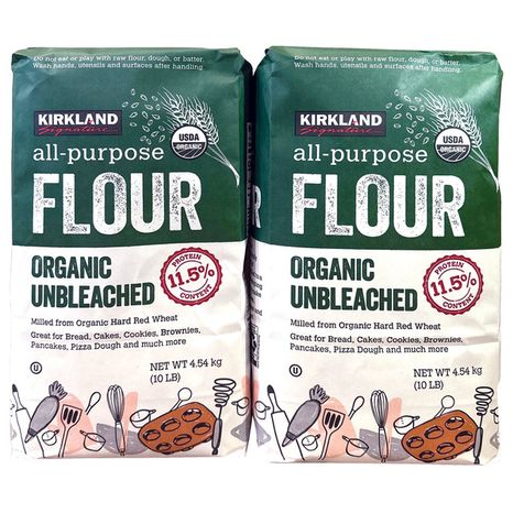 Kirkland Signature Organic Unbleached All-purpose Flour
