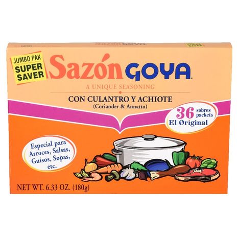 Goya Sazón Seasoning, with Coriander & Annatto, Jumbo Pack
