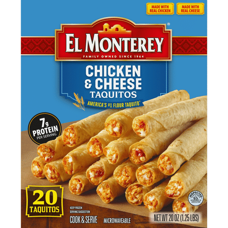 El Monterey Chicken & Cheese Taquitos