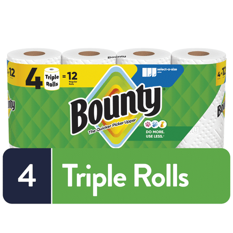 Bounty Paper Towels Select-A-Size