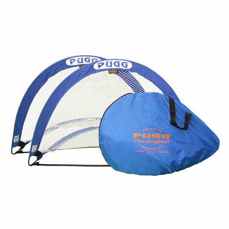 Pugg 4 Foot Soccer Goal Set - Blue - One Size