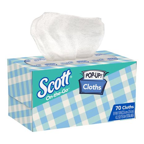 Scott On-the-Go Pop-Up Cloths