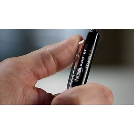 Pilot Pen, Clicker, Black Gel Ink, Fine 0.7mm