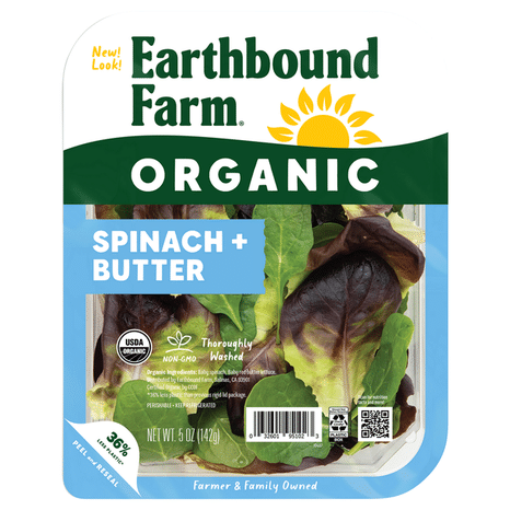 Earthbound Farm Organic Spinach & Butter