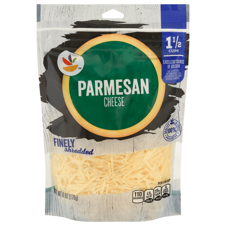 Store Brand Finely Shredded Parmesan Cheese