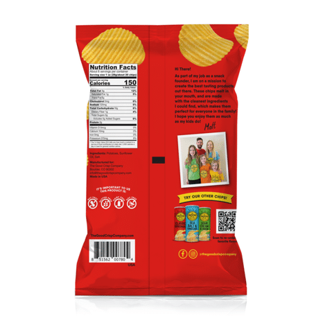 The Good Crisp Company Original Crinkle Cut Potato Chips