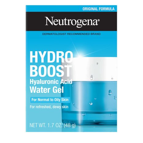 Neutrogena Hydro Boost Hyaluronic Acid Daily Moisturizer for Face, Water Gel, 1.7 oz