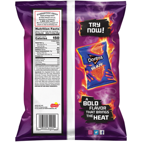 Doritos Spicy Sweet Chili Tortilla Chips