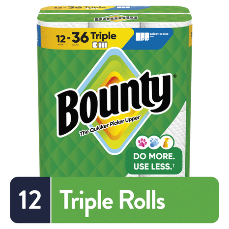 Bounty Paper Towels Select-A-Size
