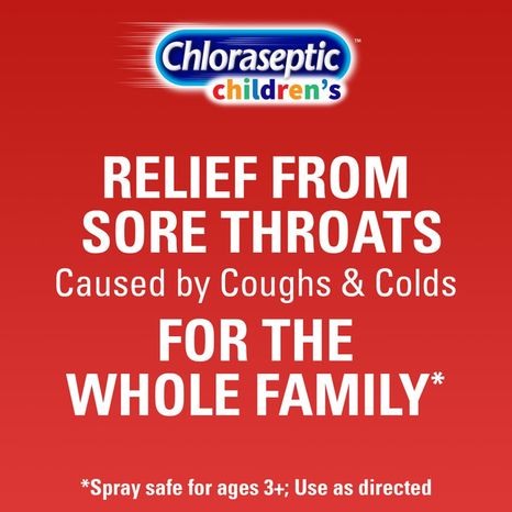 Chloraseptic Children's Sore Throat Spray Cherry-licious