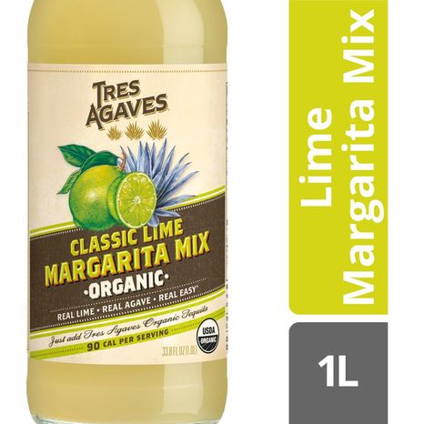 Tres Agaves Organic Lime Margarita Mix