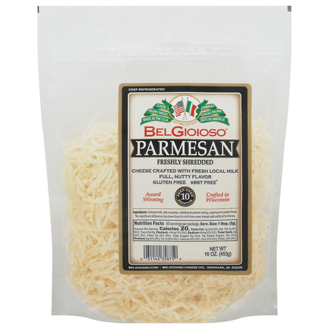 BelGioioso Cheese, Freshly Shredded, Parmesan