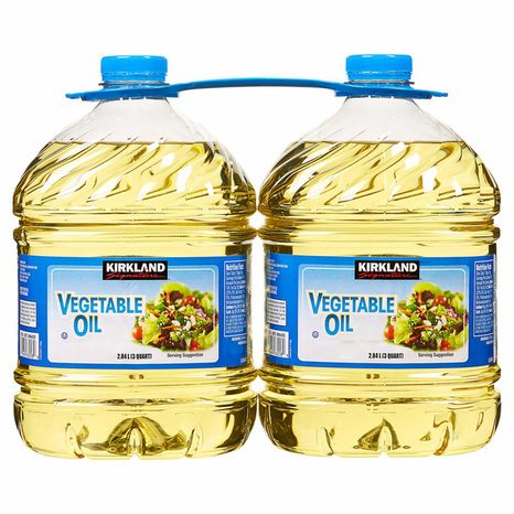 Kirkland Signature Vegetable Oil, 2 x 3 qt