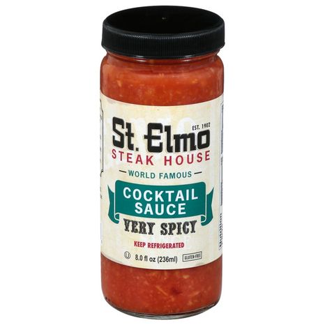 St. Elmo Steak House Cocktail Sauce, Very Spicy