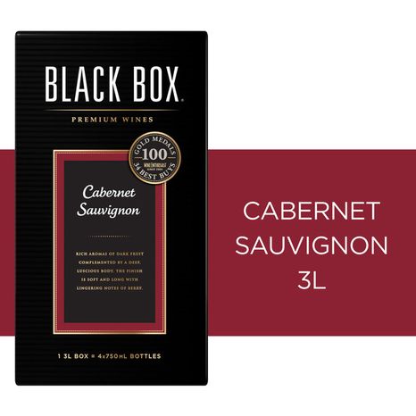 Black Box Wines Cabernet Sauvignon Red Wine Box