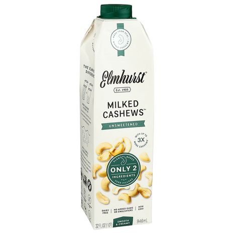 Elmhurst Unsweetened Cashew Milk