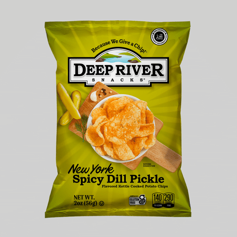 Wise New York Spicy Dill Pickle Kettle Cooked Potato Chips