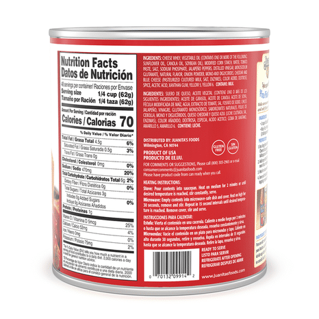 Juanita's Foods Cheese Sauce, Nacho, Medium