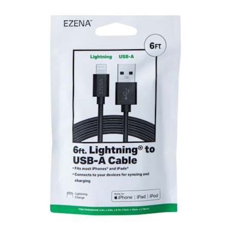 Ezena Lighting to USB-A Cable
