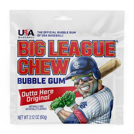 Big League Chew Bubble Gum, Outta Here Original